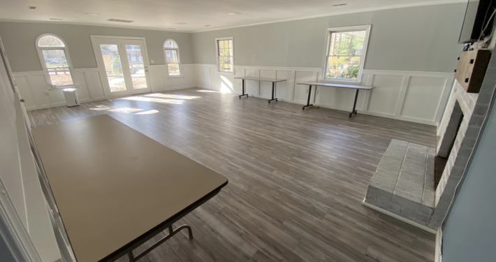 Clubhouse interior